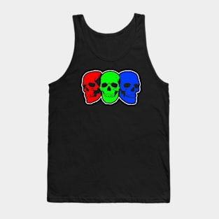 RGB Skulls Tank Top